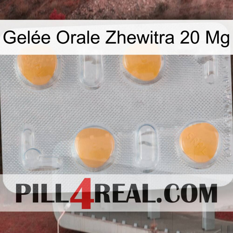 Gelée Orale Zhewitra 20 Mg 24